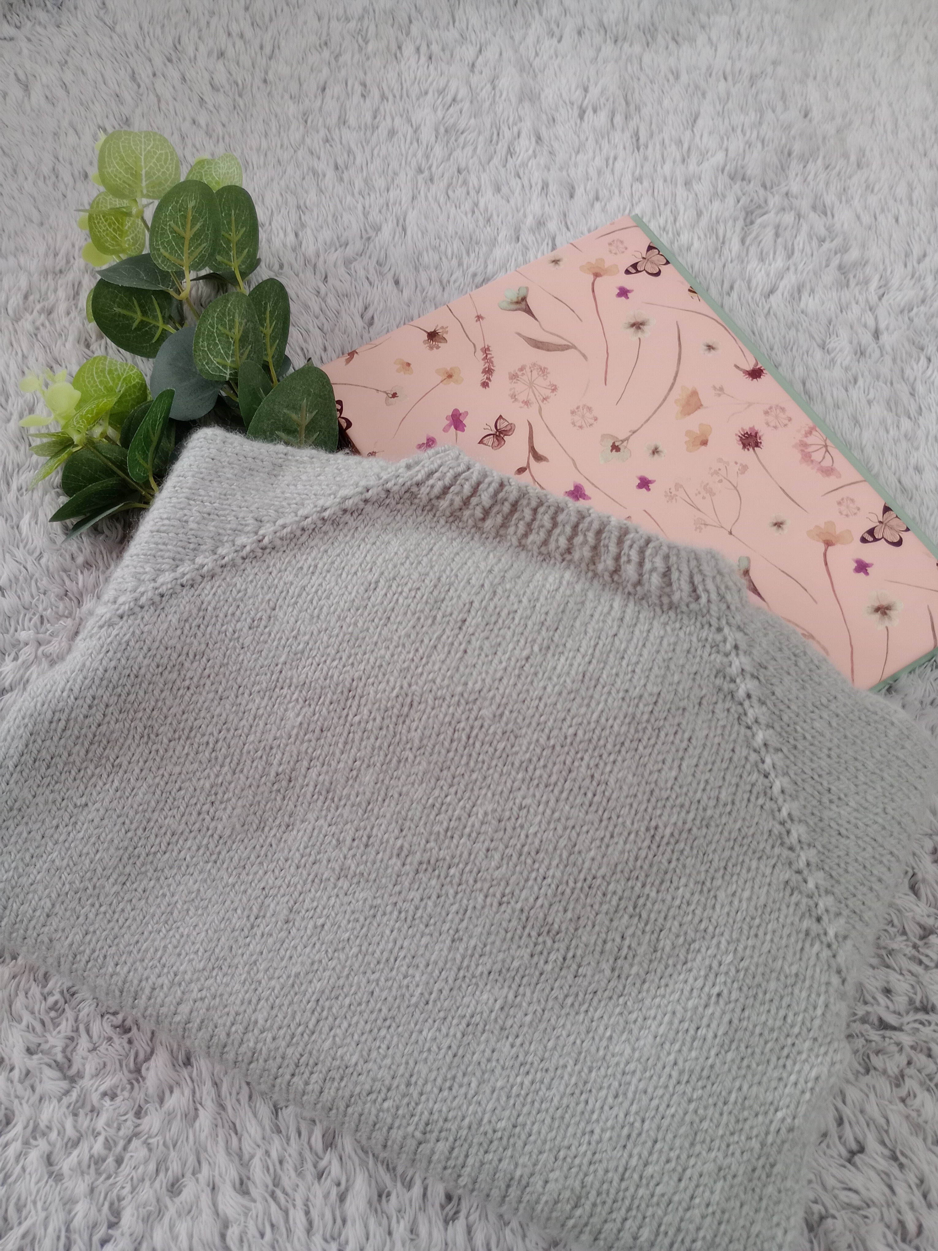 Long Sleeved Babygrow - Grey