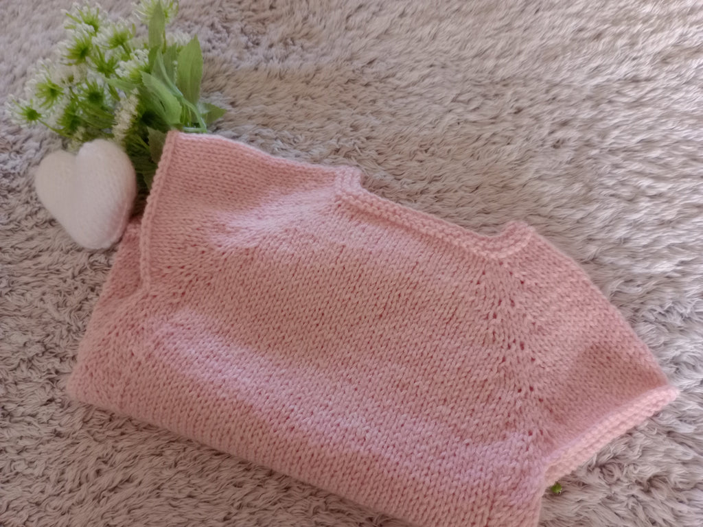 Dress Cap Sleeved - Rose pink