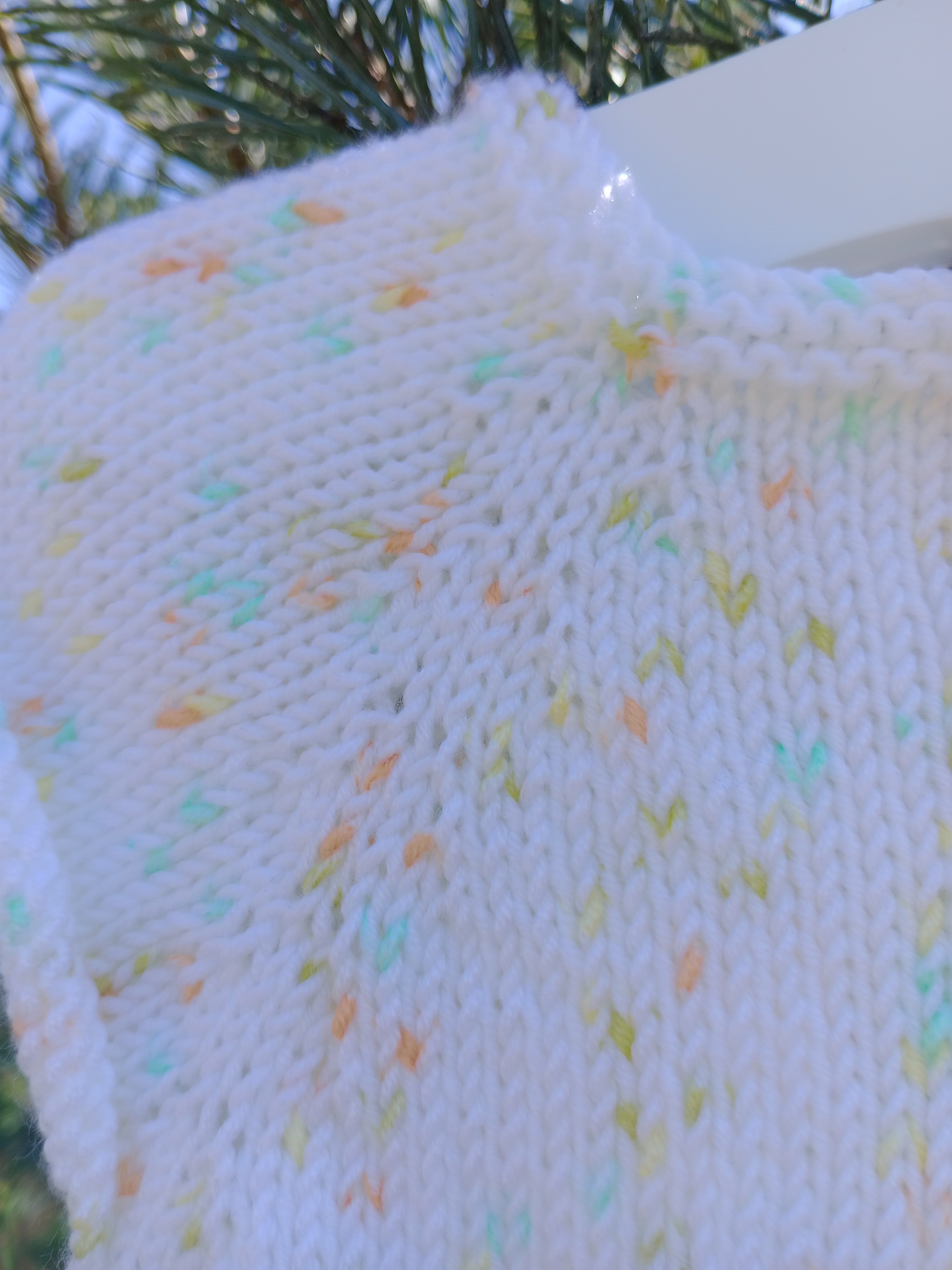 Dress Cap Sleeved - Pastel speckled mix