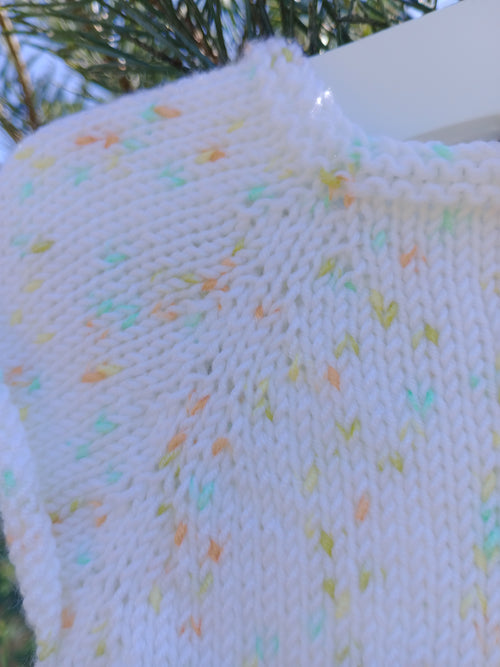 Dress Cap Sleeved - Pastel speckled mix