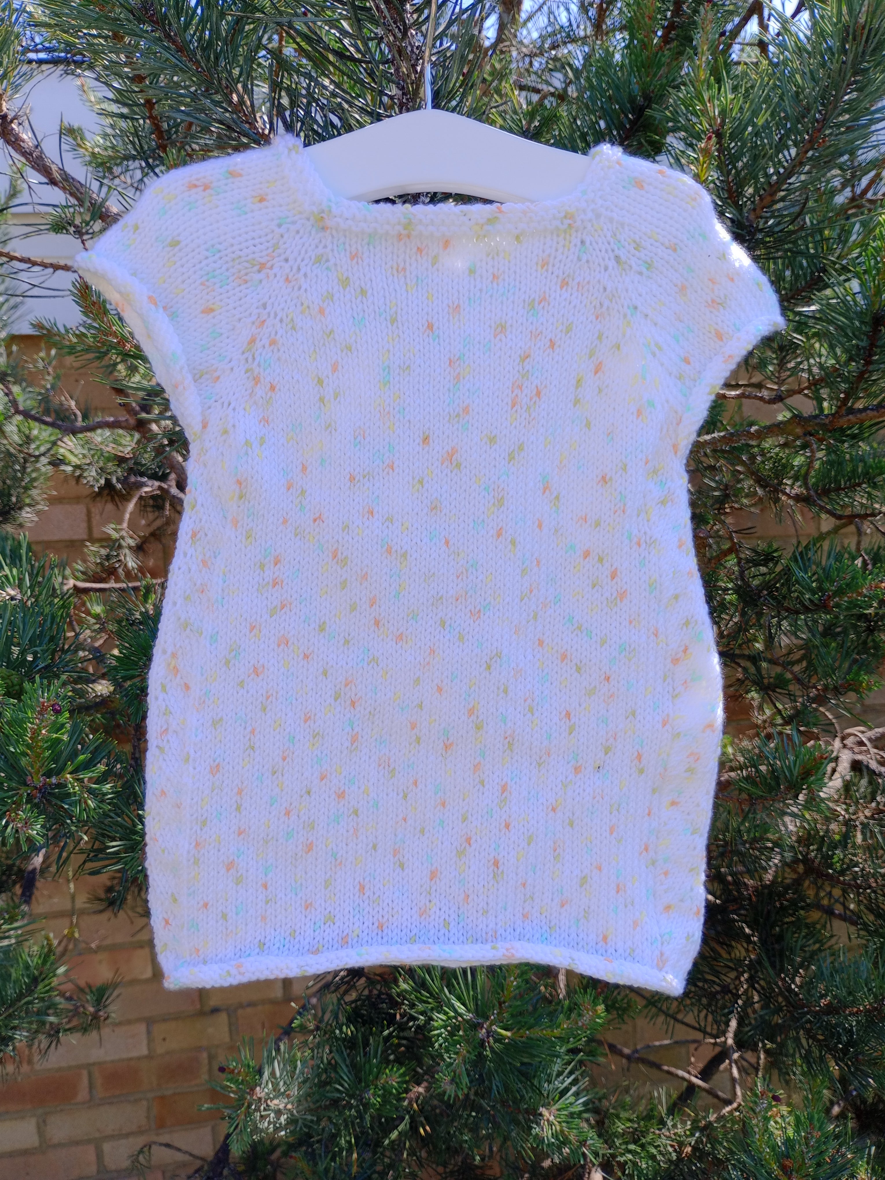 Dress Cap Sleeved - Pastel speckled mix